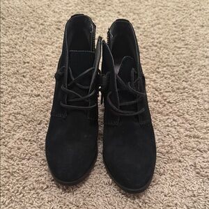 Sperry Women's Black Lace-Up Boots